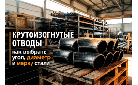 Отводы крутоизогнутые: всё, что нужно знать снабженцу при выборе