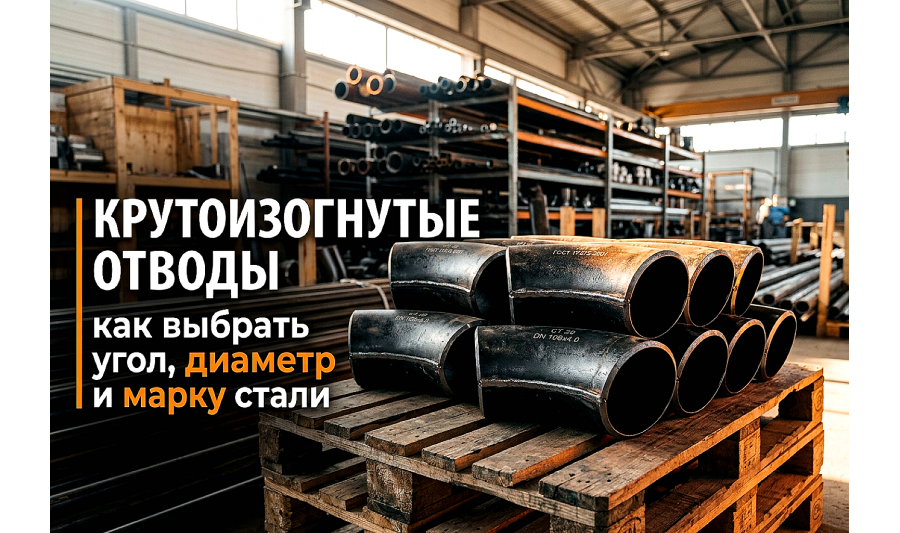 Отводы крутоизогнутые: всё, что нужно знать снабженцу при выборе