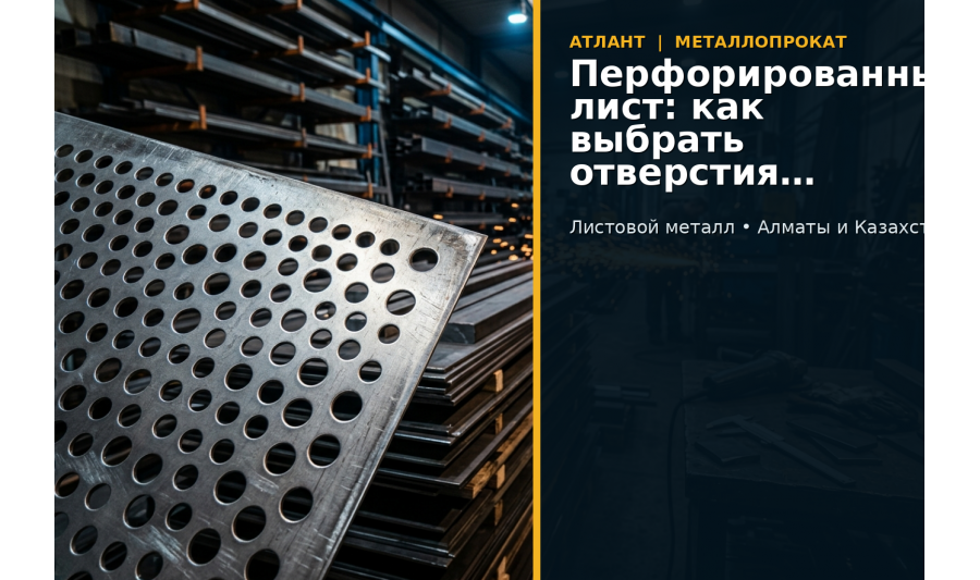 Перфорированный лист: как выбрать под вентиляцию, экраны и ограждения