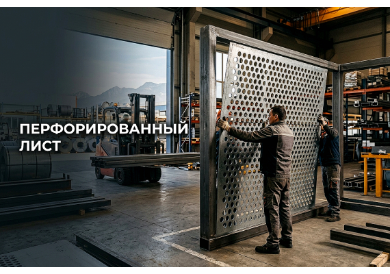 Перфорированный лист: как выбрать отверстия, толщину и металл под задачу