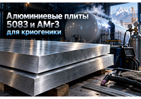Плита алюминиевая 5083 и АМг3: выбор для криогенных цистерн, судостроения и сварка в среде аргона