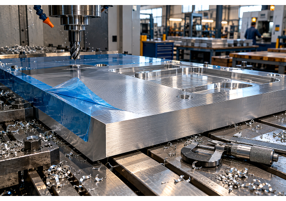 Плита алюминиевая литая фрезерованная (Cast Tooling Plate): стабильность без поводок на ЧПУ, выбор сплава 5083 и применение в Алматы