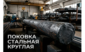 Поковка стальная круглая: технические отличия, выбор стали и припуски