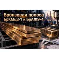 Полоса бронзовая БрКМц3-1 и БрАЖ9-4: выбор сплава, расчет нагрузок и обработка для узлов трения и искробезопасности