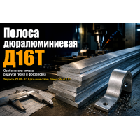 Полоса дюралюминиевая Д16Т: характеристики, выбор сплава, гибка и применение
