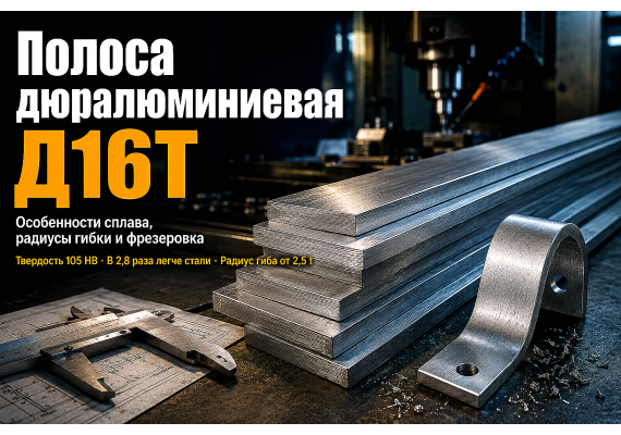 Полоса дюралюминиевая Д16Т: характеристики, выбор сплава, гибка и применение