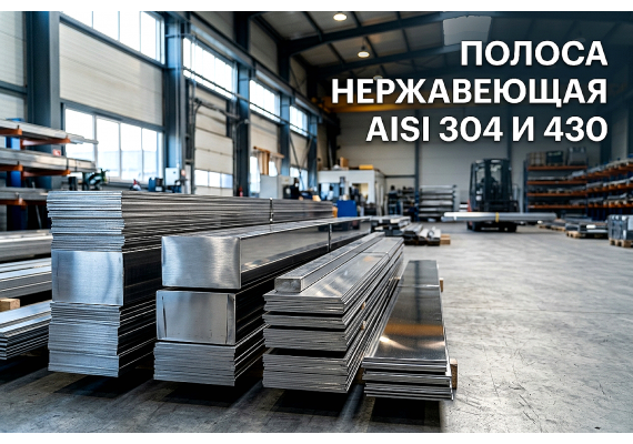 Полоса нержавеющая AISI 304 и 430: как выбрать марку и размер под вашу задачи