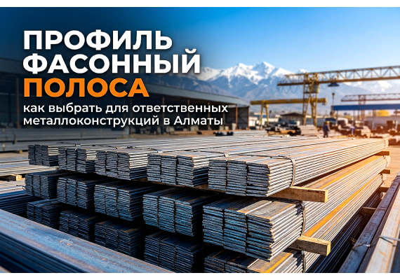 Профиль фасонный полоса: как выбрать для ответственных металлоконструкций в Алматы