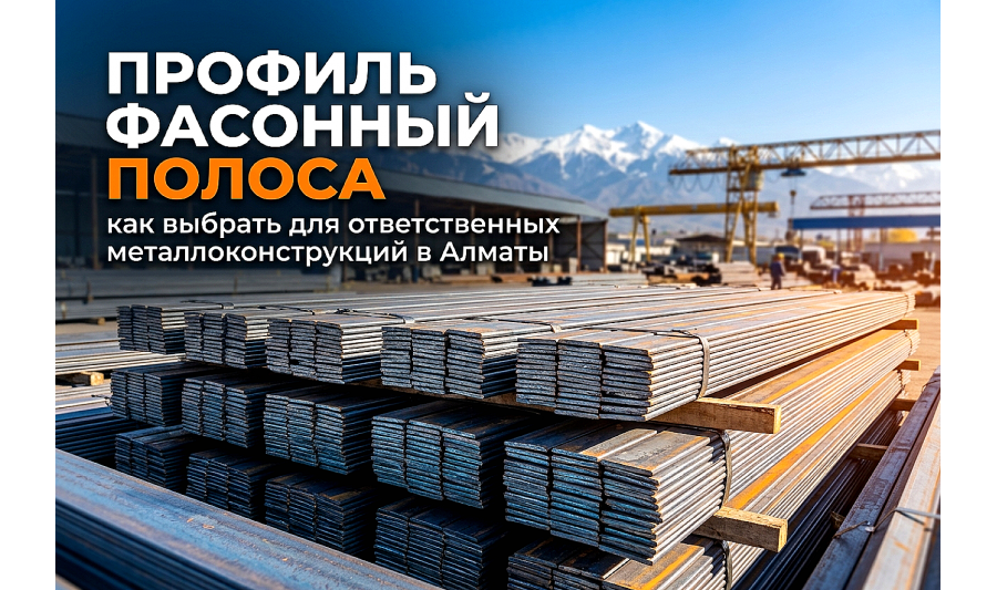 Выбор фасонного профиля (полосы) для промышленного строительства