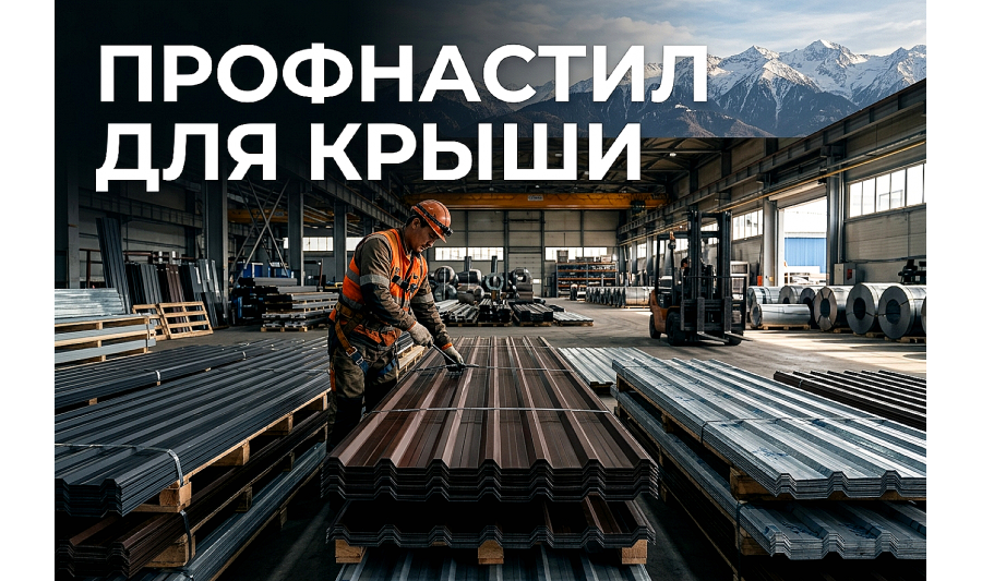 Профнастил для крыши: как выбрать без протечек и переделок