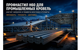 Профнастил Н60: несущая способность и монтаж на больших пролетах