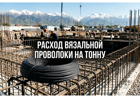 Расход вязальной проволоки на тонну арматуры: как рассчитать закупку для фундамента