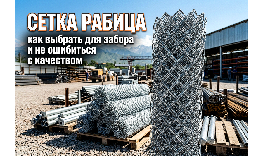 Сетка рабица для забора: как выбрать толщину проволоки и размер ячейки
