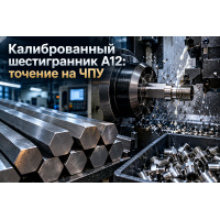 Калиброванный шестигранник А12 по ГОСТ 8560-78: обработка на ЧПУ, резьба и режимы резания
