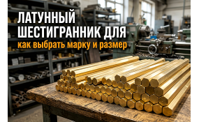Как выбрать латунный шестигранник для токарных работ и производства деталей