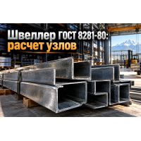 Швеллер гнутый неравнополочный ГОСТ 8281-80: расчет асимметричных нагрузок, подбор полок и монтаж в Казахстане
