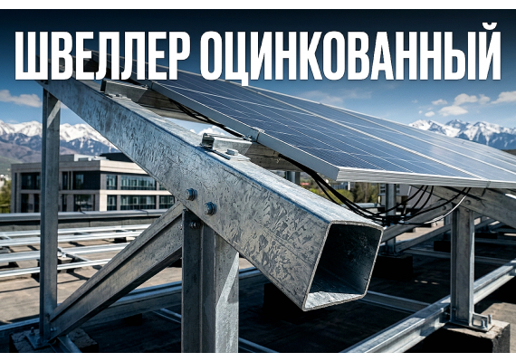 Швеллер оцинкованный: зачем он нужен для солнечных панелей, фасадов и влажных зон