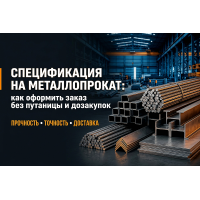 Спецификация на металлопрокат: как оформить заказ без путаницы и дозакупок Спецификация на металлопрокат: как оформить заказ без путаницы и дозакупок