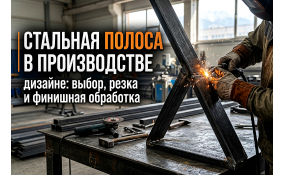 Стальная полоса для мебели и интерьера: от выбора до готового изделия