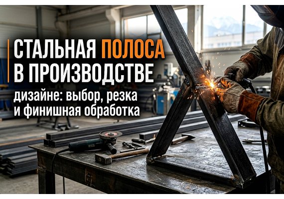 Стальная полоса в производстве мебели и лофт-дизайне: выбор, резка и финишная обработка