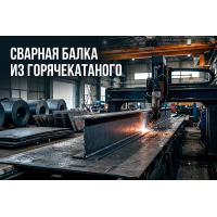 Сварная балка из горячекатаного листа: когда стандартного двутавра недостаточно