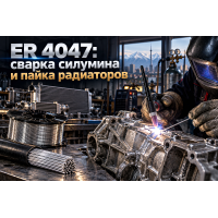 Сварочная алюминиевая проволока ER 4047 (AlSi12): выбор для сварки силумина, ремонта радиаторов и пайки теплообменников Сварочная алюминиевая проволока ER 4047 (AlSi12): выбор для сварки силумина, ремонта радиаторов и пайки теплообменников