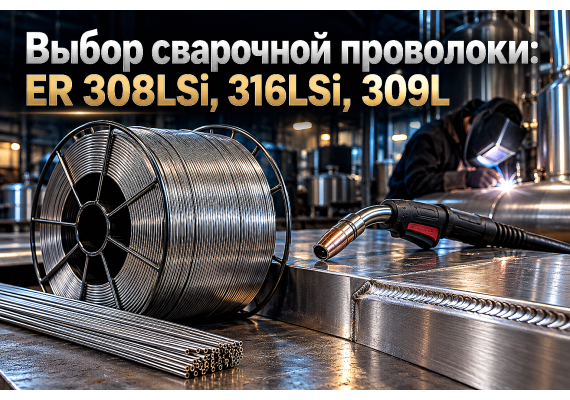 Сварочная нержавеющая проволока ER 308LSi, ER 316LSi и ER 309L: выбор для MIG/TIG сварки, влияние кремния на растекаемость и защита швов от коррозии