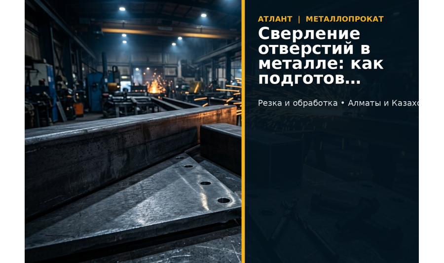 Сверление отверстий в металле: как подготовить детали под монтаж без переделок