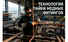 Технология пайки медных фитингов: как собрать надежный узел без ошибок