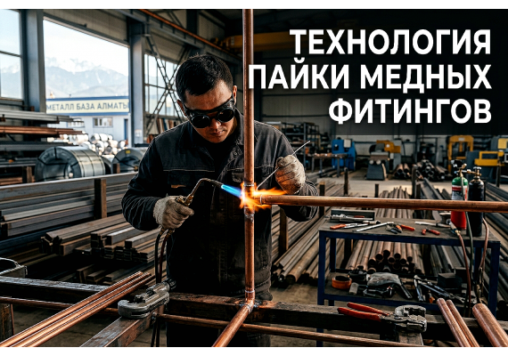 Технология пайки медных фитингов: пошаговое руководство для монтажа в Алматы