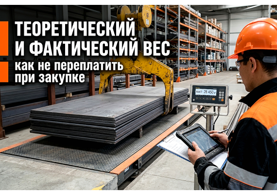 Теоретический и фактический вес горячекатаного листа: как не переплатить при закупке