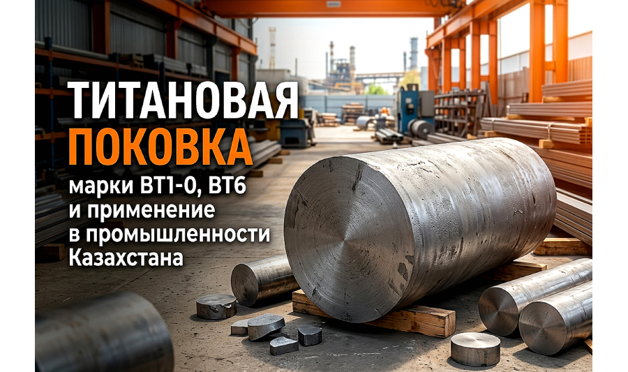 Титановая поковка: марки, характеристики и выбор для производства