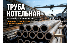 Труба котельная: выбор для высокого давления и температур
