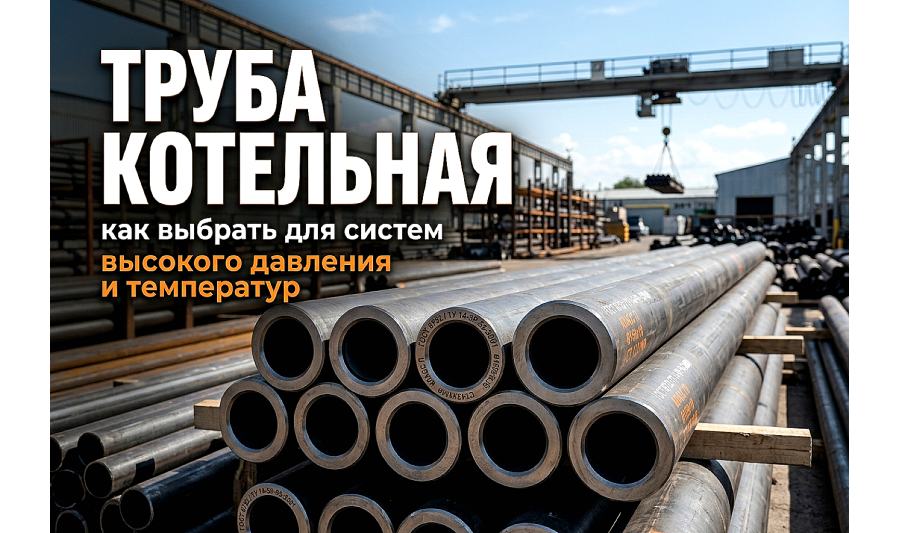 Труба котельная: выбор для высокого давления и температур