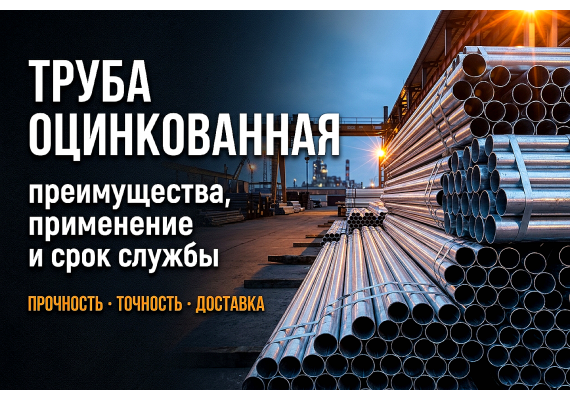Труба оцинкованная: преимущества, применение и срок службы