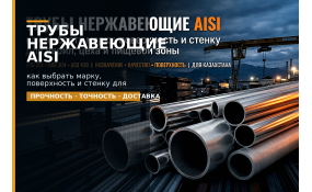 Как выбрать нержавеющую трубу AISI: гид по маркам, поверхности и применению