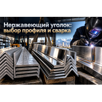 Уголок нержавеющий AISI 304, 316 и 12Х18Н10Т: выбор горячекатаного и полированного профиля, расчет нагрузок и сварка