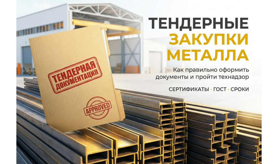 Закупка металлопроката для тендеров: как избежать ошибок