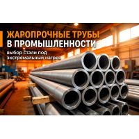 Жаропрочные трубы в промышленности: выбор стали под экстремальный нагрев