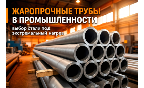 Жаропрочные трубы для промышленности: как выбрать сталь для работы при 800–1100°C