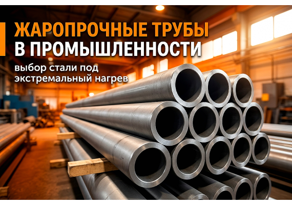 Жаропрочные трубы в промышленности: выбор стали под экстремальный нагрев