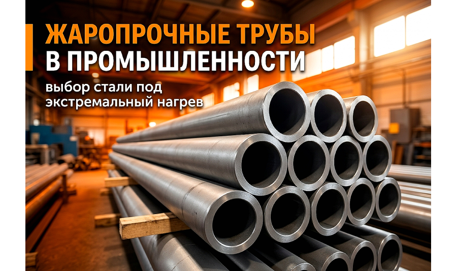 Жаропрочные трубы для промышленности: как выбрать сталь для работы при 800–1100°C