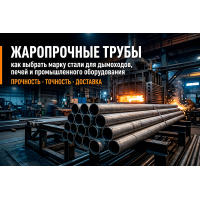 Жаропрочные трубы: как выбрать марку стали для дымоходов, печей и промышленного оборудования