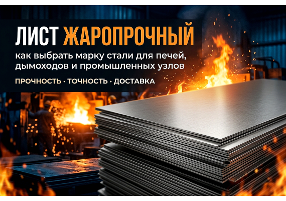 Лист жаропрочный: как выбрать марку стали для печей, дымоходов и промышленных узлов