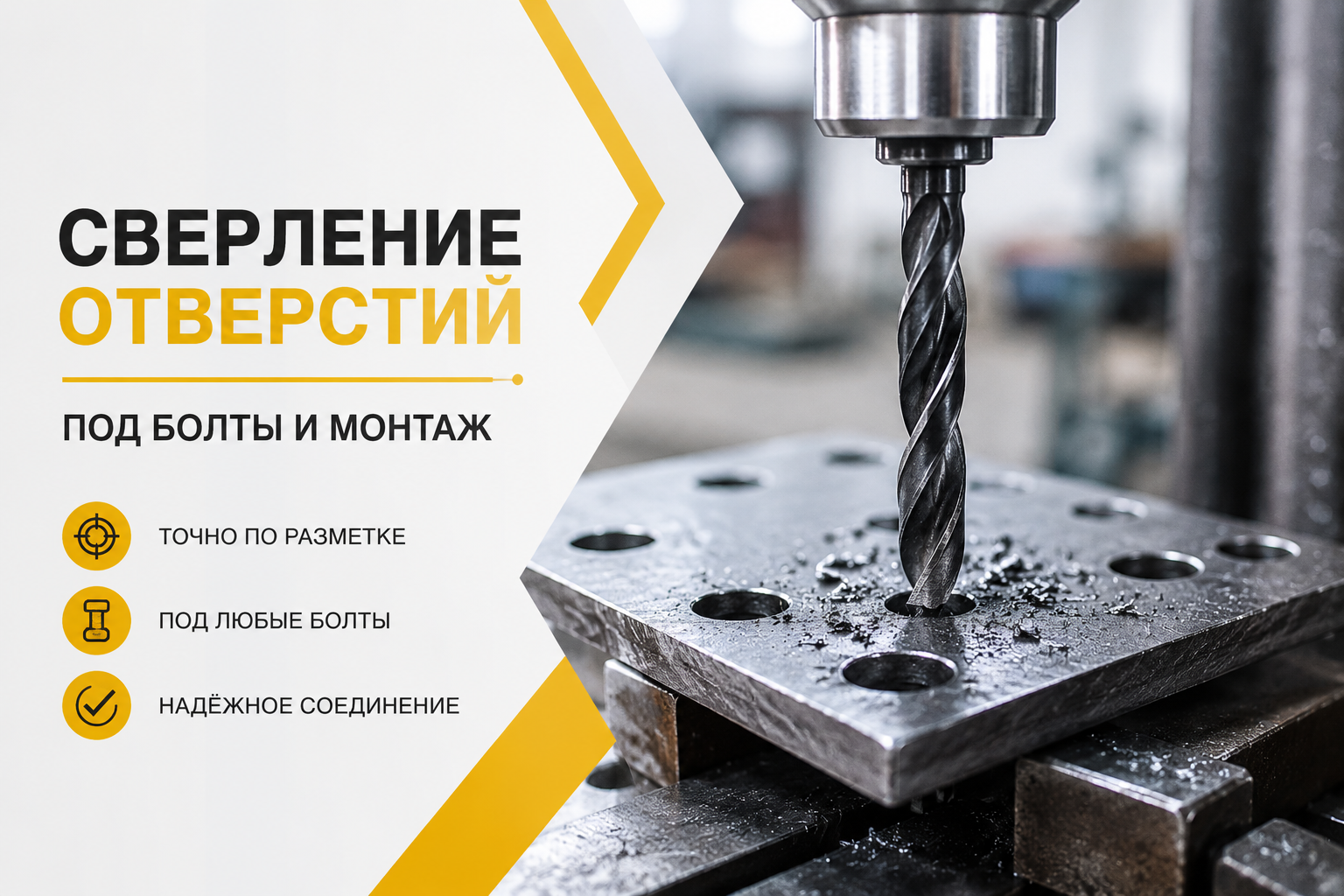 Сверление отверстий в металле: как подготовить детали под монтаж без переделок