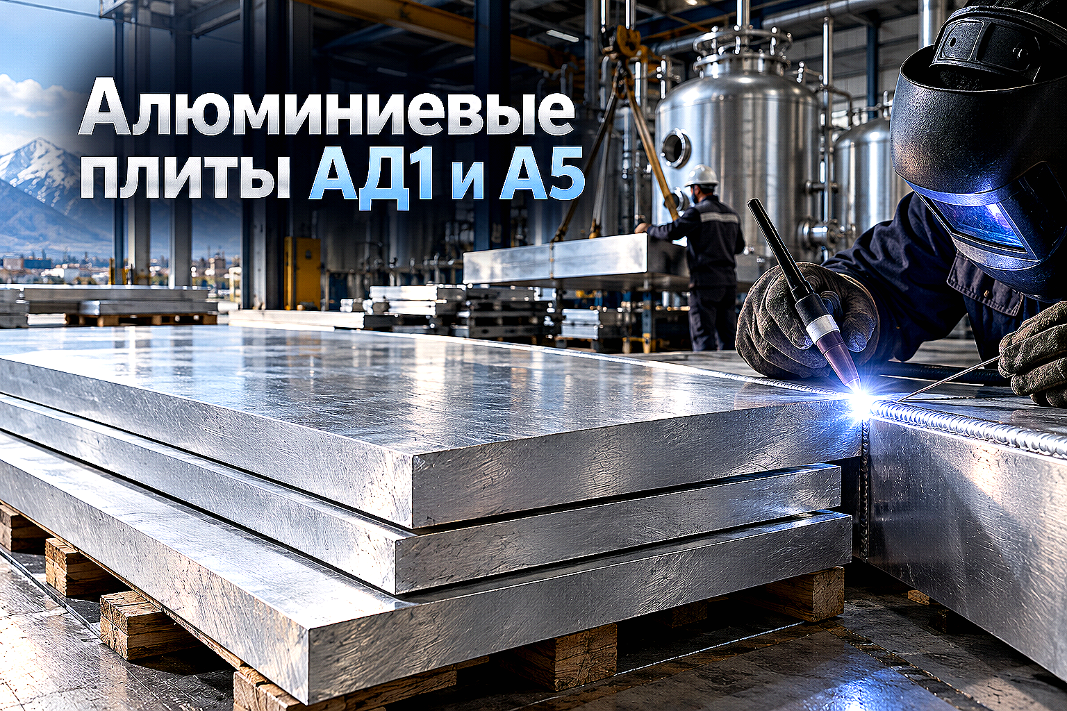 Алюминиевая плита АД1 и А5: выбор толщины, сварка TIG и применение в оборудовании