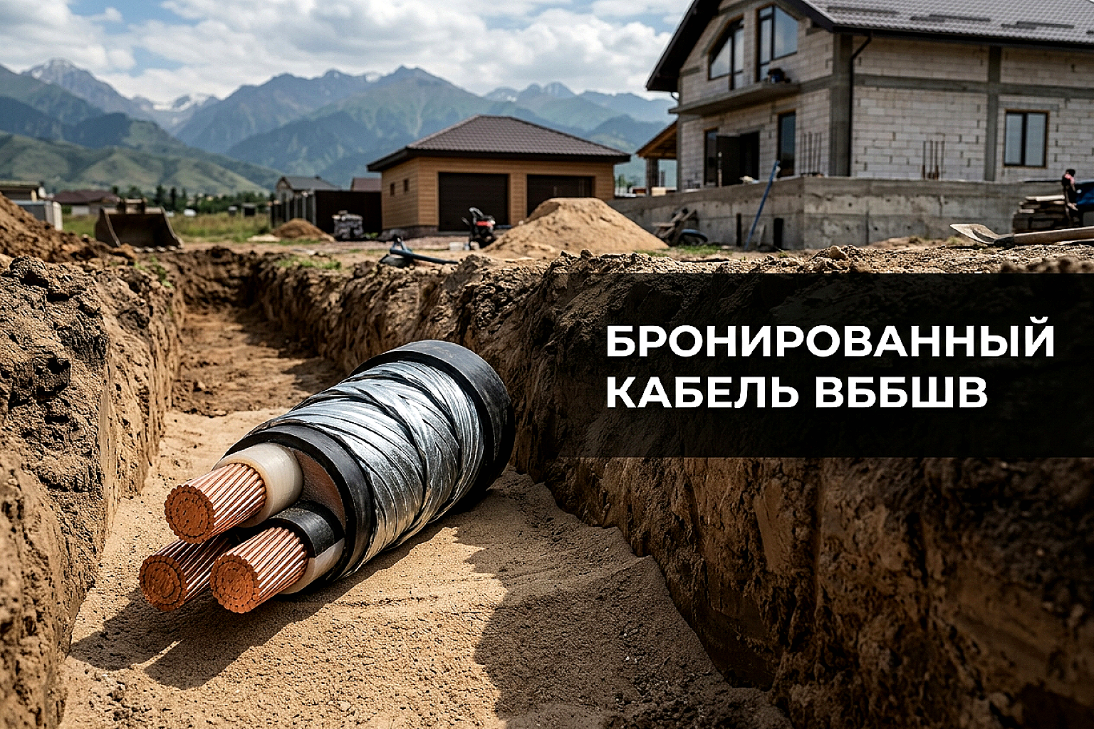Бронированный кабель ВБбШв: как выбрать и проложить в земле без ошибок