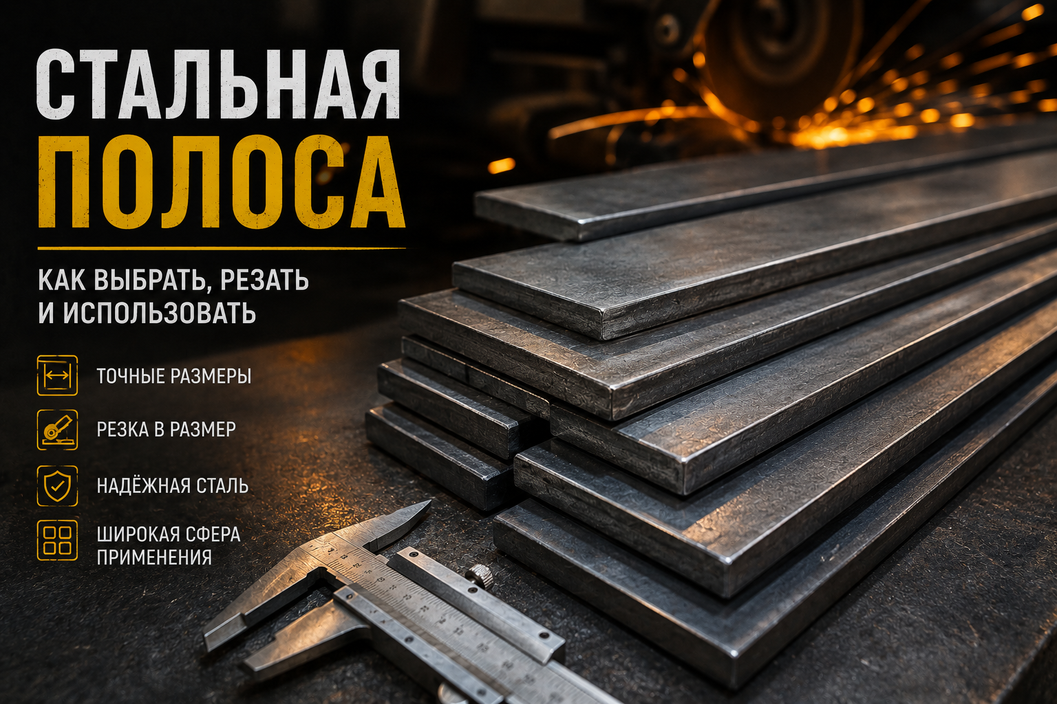 Стальная полоса: как выбрать размер под крепления, закладные и усиление