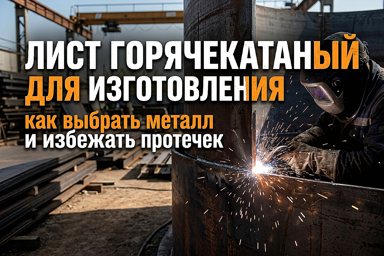 Выбор горячекатаного листа для изготовления резервуаров и емкостей