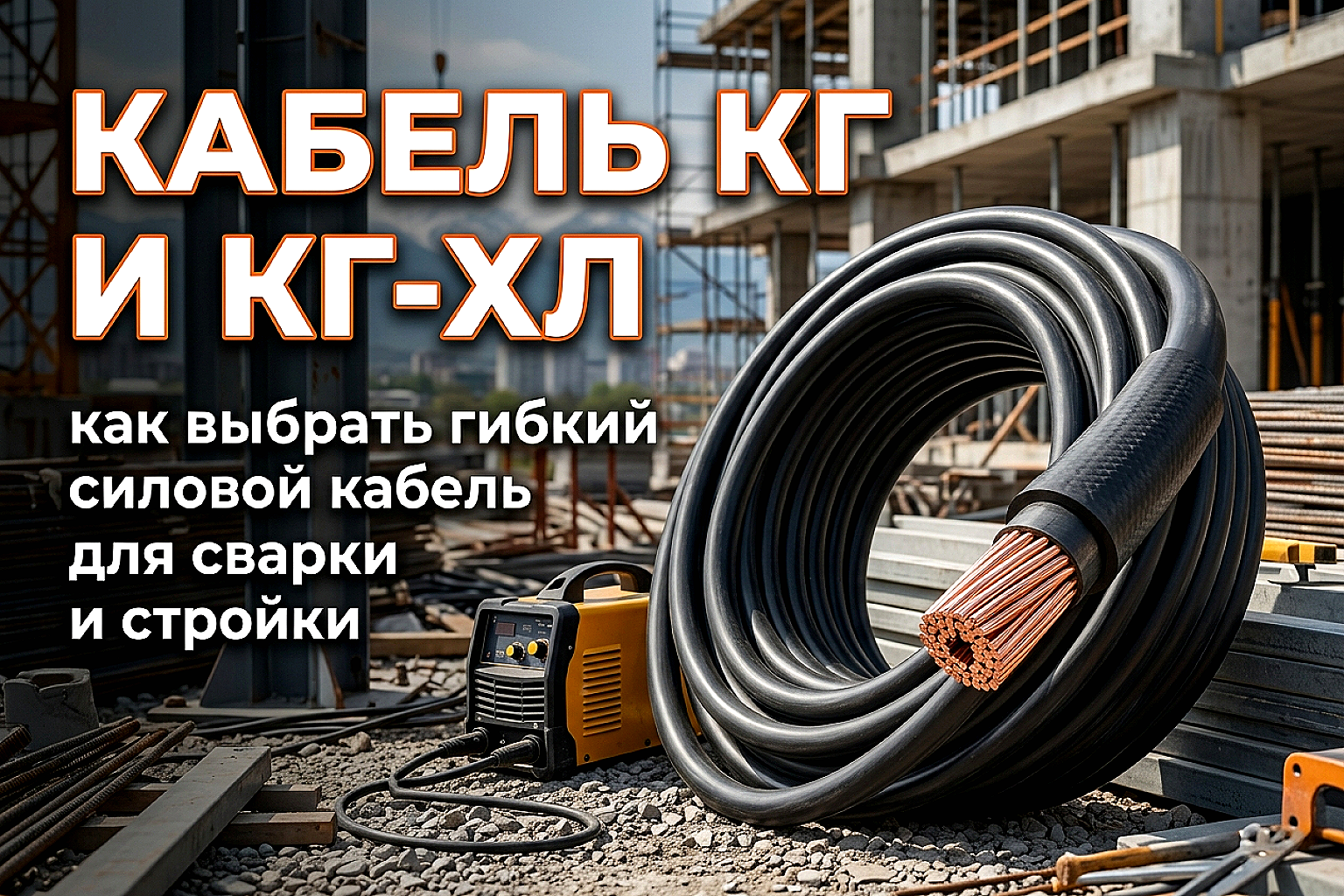 Кабель КГ и КГ-ХЛ: характеристики и применение гибкого силового кабеля
